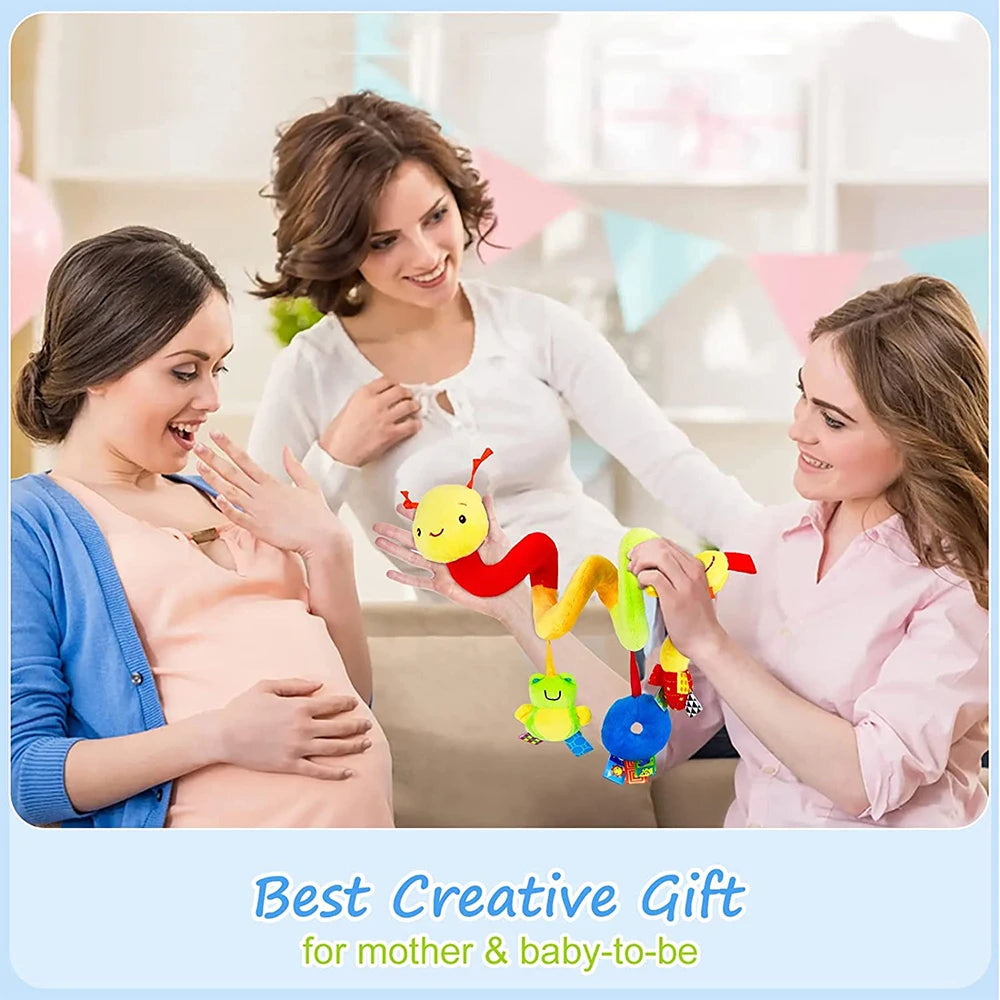 Baby Musical Spiral Crib Stroller Hanging Activity Toy