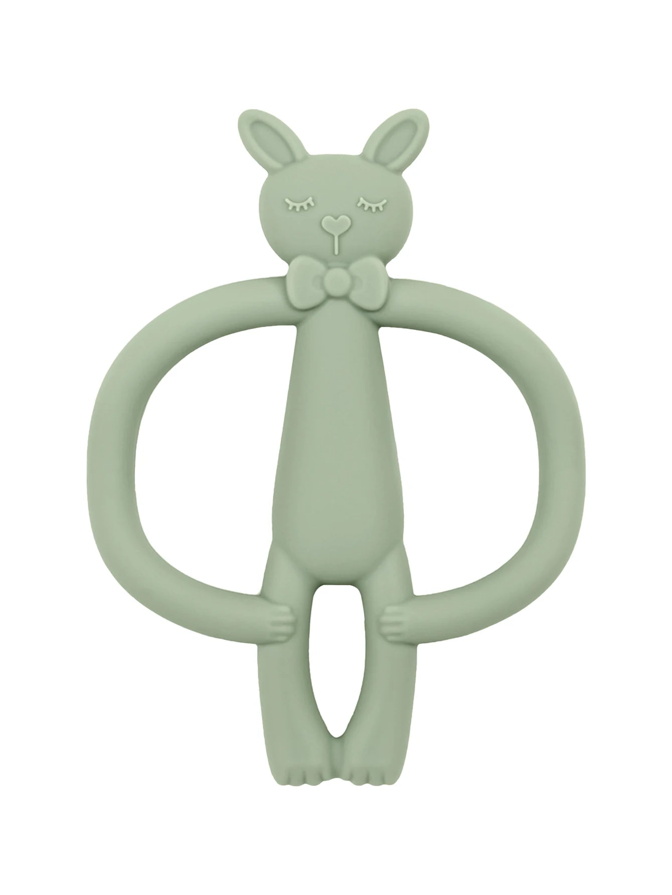 Silicone Baby Teether Rabbit Teething Toy for Infants