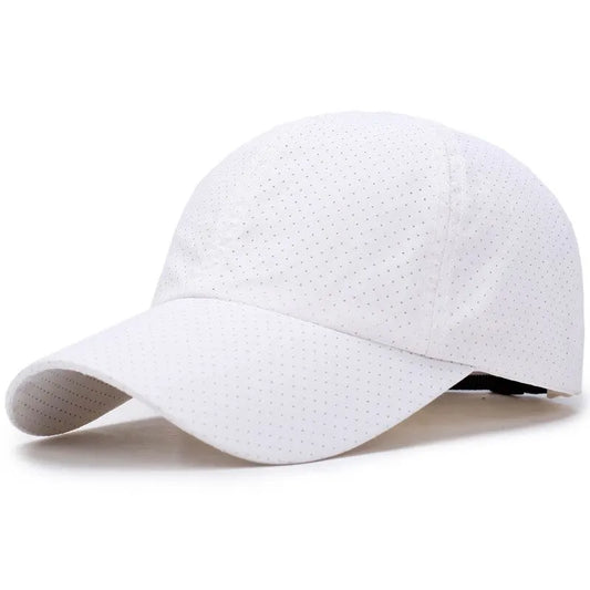 Mesh Baseball Cap Breathable Adjustable Sun Hat