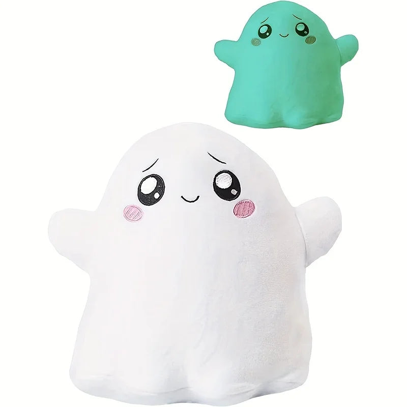 Glow in the Dark Ghost Plush Soft Halloween Plush Toy