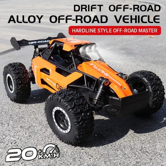 ZWN 1:16 RC Off-Road Car with LED Lights – 2.4GHz Remote Control Climbing Vehicle