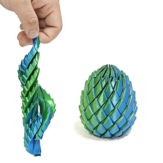Dragon Egg Fidget Toy 3D Printed Expandable Sensory Stress Toy