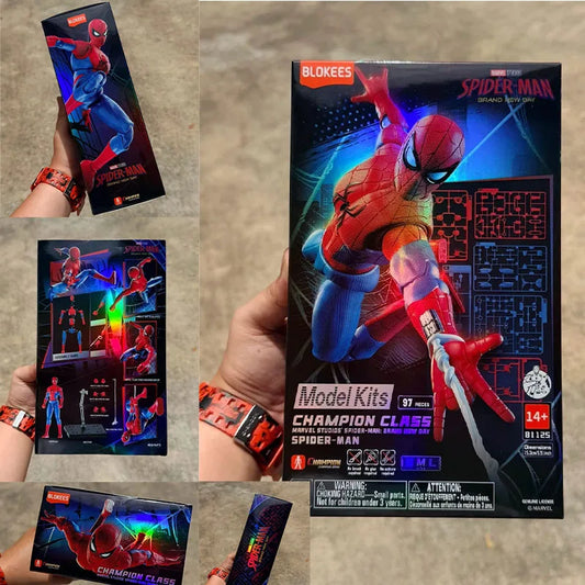 Spider-Man Model Kit Champion Class Action Figure Collectible