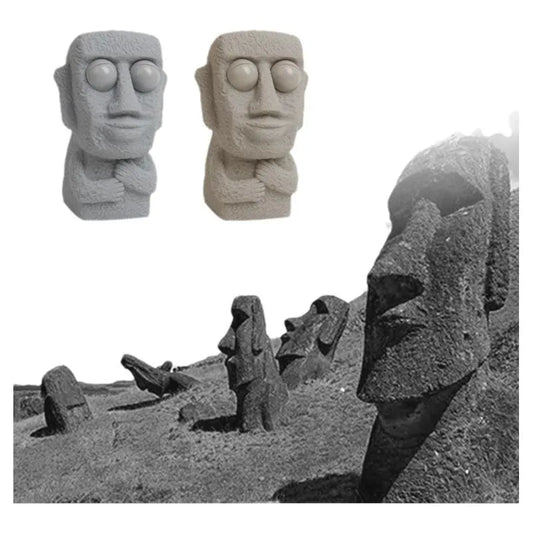Moai Squishy Toy – Slow Rising Stress Relief Squeeze Toy