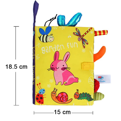 Baby Cloth Book Cartoon Animal Sensory Learning Toy