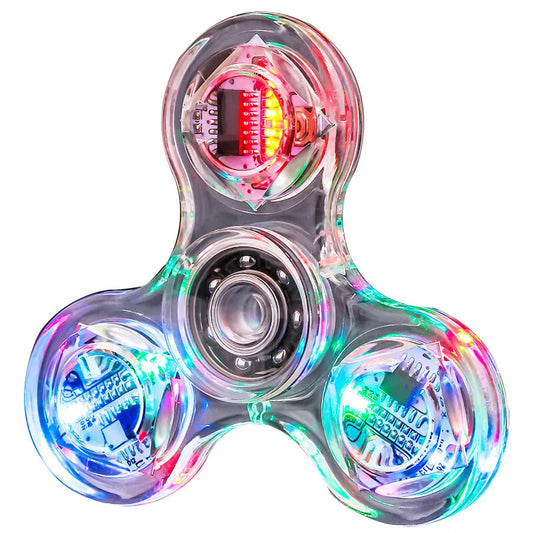 LED Fidget Spinner – Glow in the Dark Hand Spinner Toy