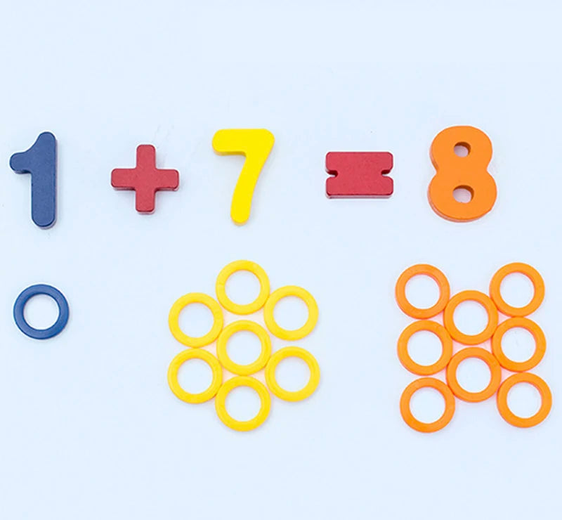 3D Wooden Montessori Fishing Toy – Shape & Number Matching Learning Set