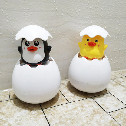 Baby Bath Water Spray Toy Duck Penguin Sprinkler