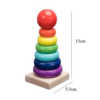 Wooden Baby Puzzles 3D Early Learning Educational Toy