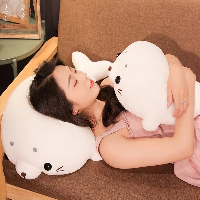 Seal Plush Toy Soft Marine Stuffed Seal Doll