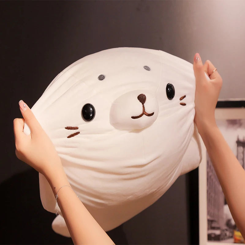Seal Plush Toy Soft Marine Stuffed Seal Doll