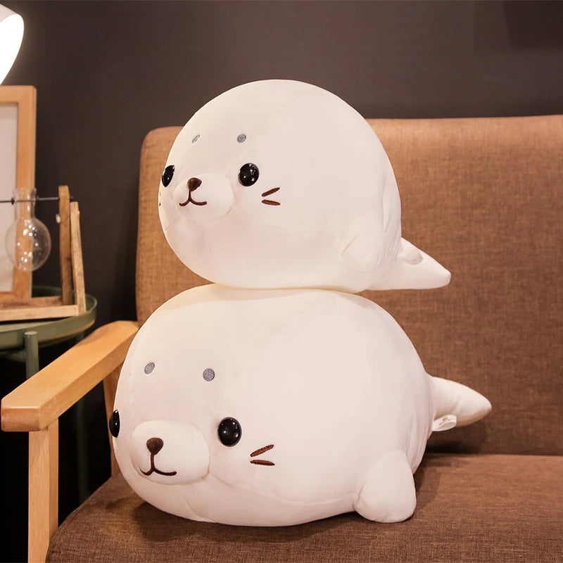 Seal Plush Toy Soft Marine Stuffed Seal Doll