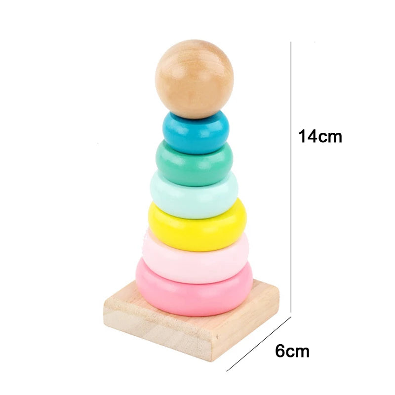 Montessori Wooden 3D Puzzle Toy for Early Learning