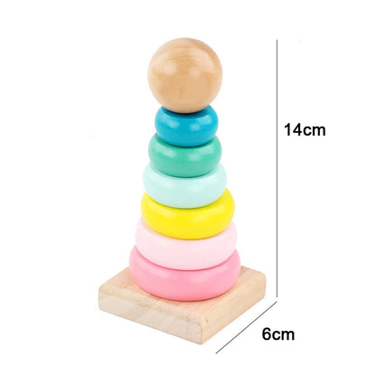 Wooden Baby Puzzles 3D Early Learning Educational Toy