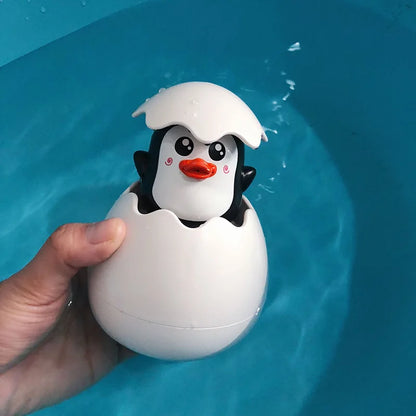 Baby Bath Water Spray Toy Duck Penguin Sprinkler