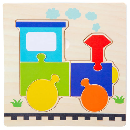Baby Wooden 3D Puzzle Animal Tangram Learning Toy