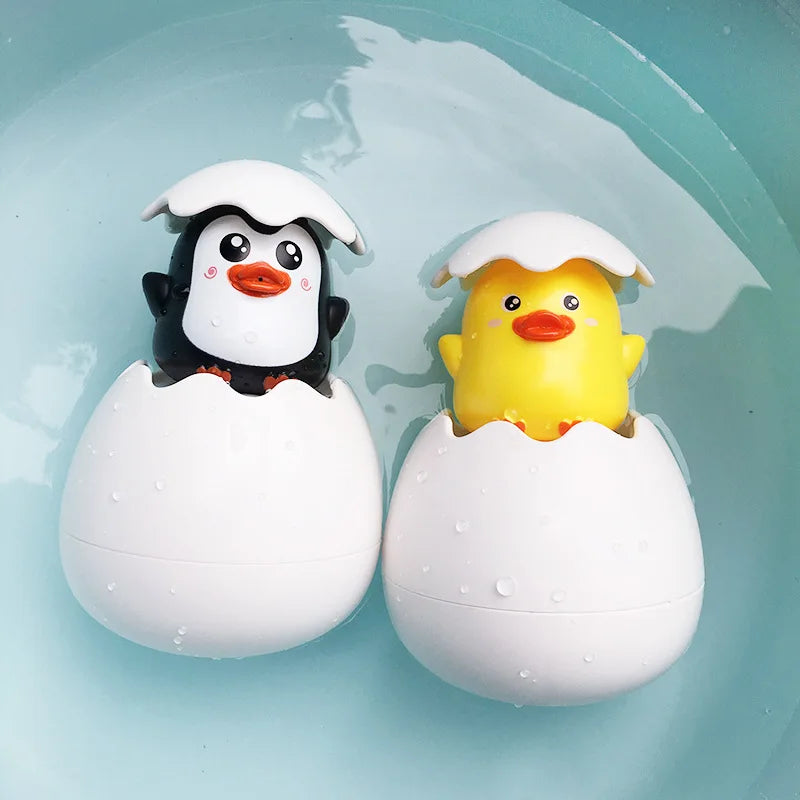 Baby Bath Water Spray Toy Duck Penguin Sprinkler