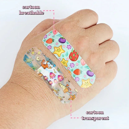 Cartoon Animal Adhesive Bandages for Kids 30-100PCS