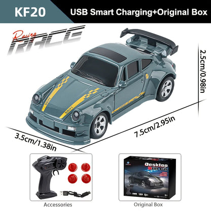 1:64 RC Drift Car – 4WD Mini Remote Control Racing Car
