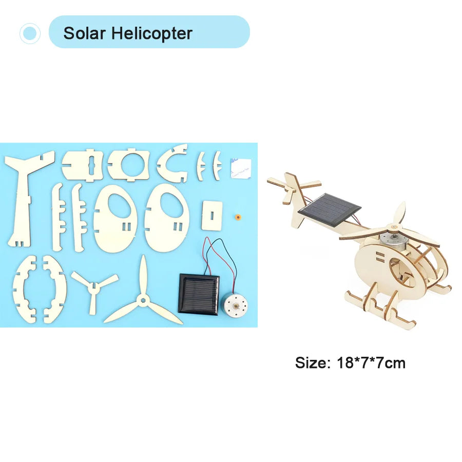 STEM Science Kit DIY Wooden Educational Learning Toy