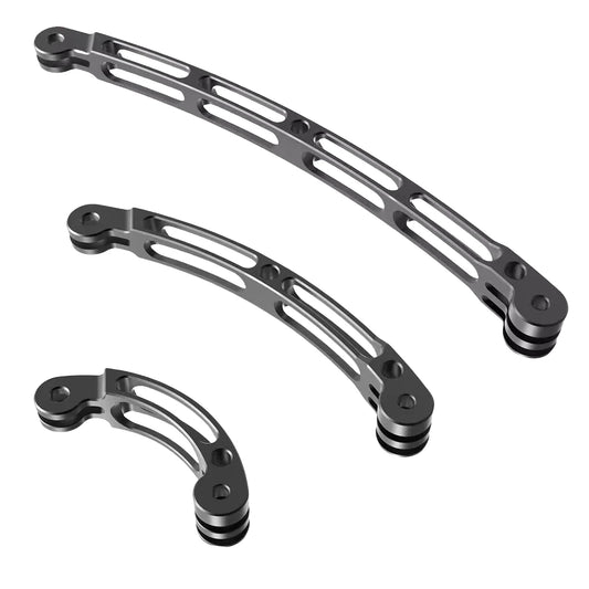 Action Camera Helmet Mount Extension Aluminum Arm Adapter