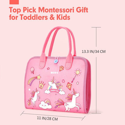 Montessori Busy Board for Toddler Learning Activities