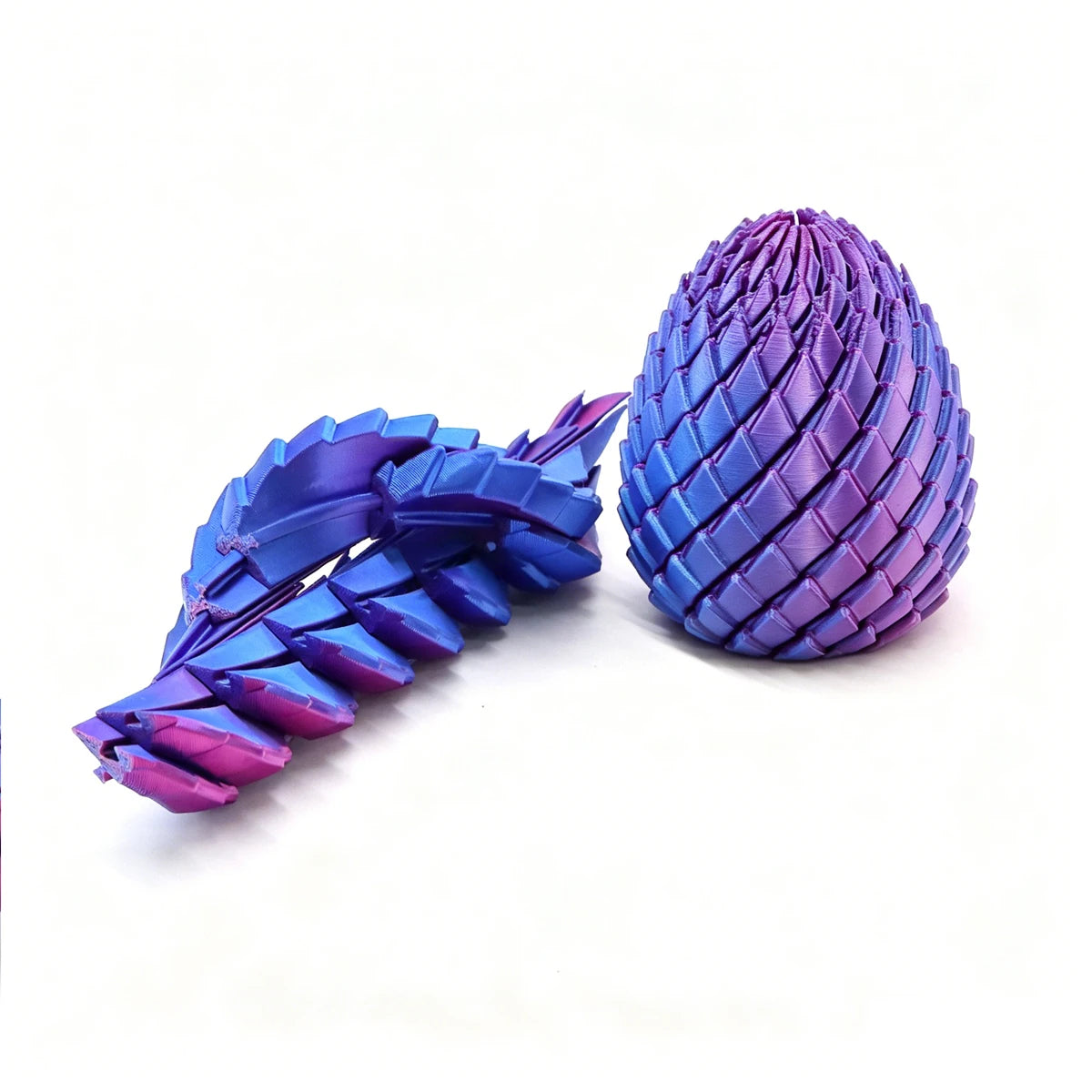 Dragon Egg Fidget Toy 3D Printed Expandable Sensory Stress Toy