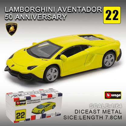 1:64 Diecast Car Model – Alloy Pull Back Collectible Toy