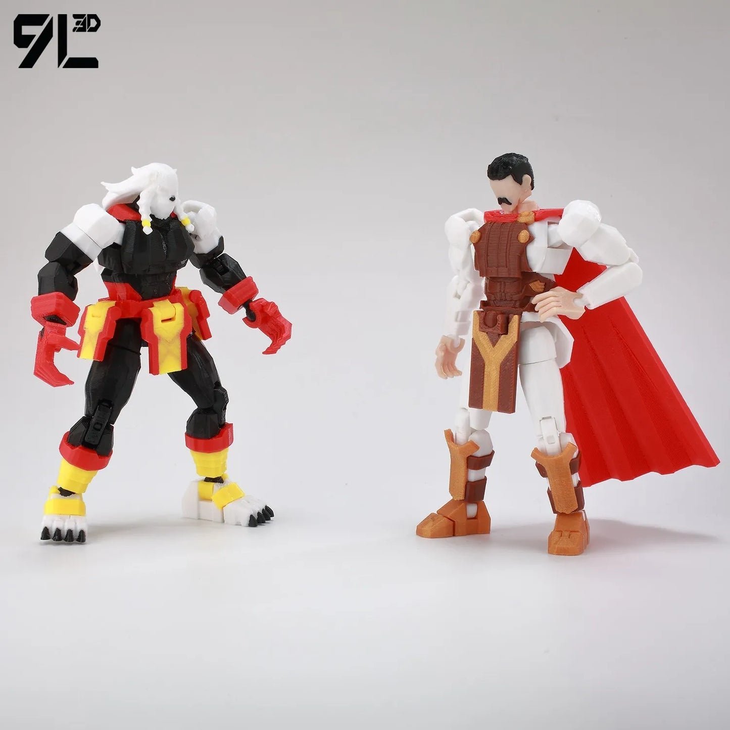 Invincible Boy Action Figure 14cm 3D Printed Multi Jointed Model