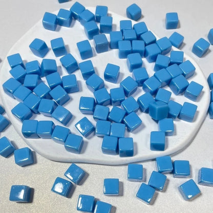 Transparent Cube Game Pieces Set – 50PCS Colorful Crystal Cubes
