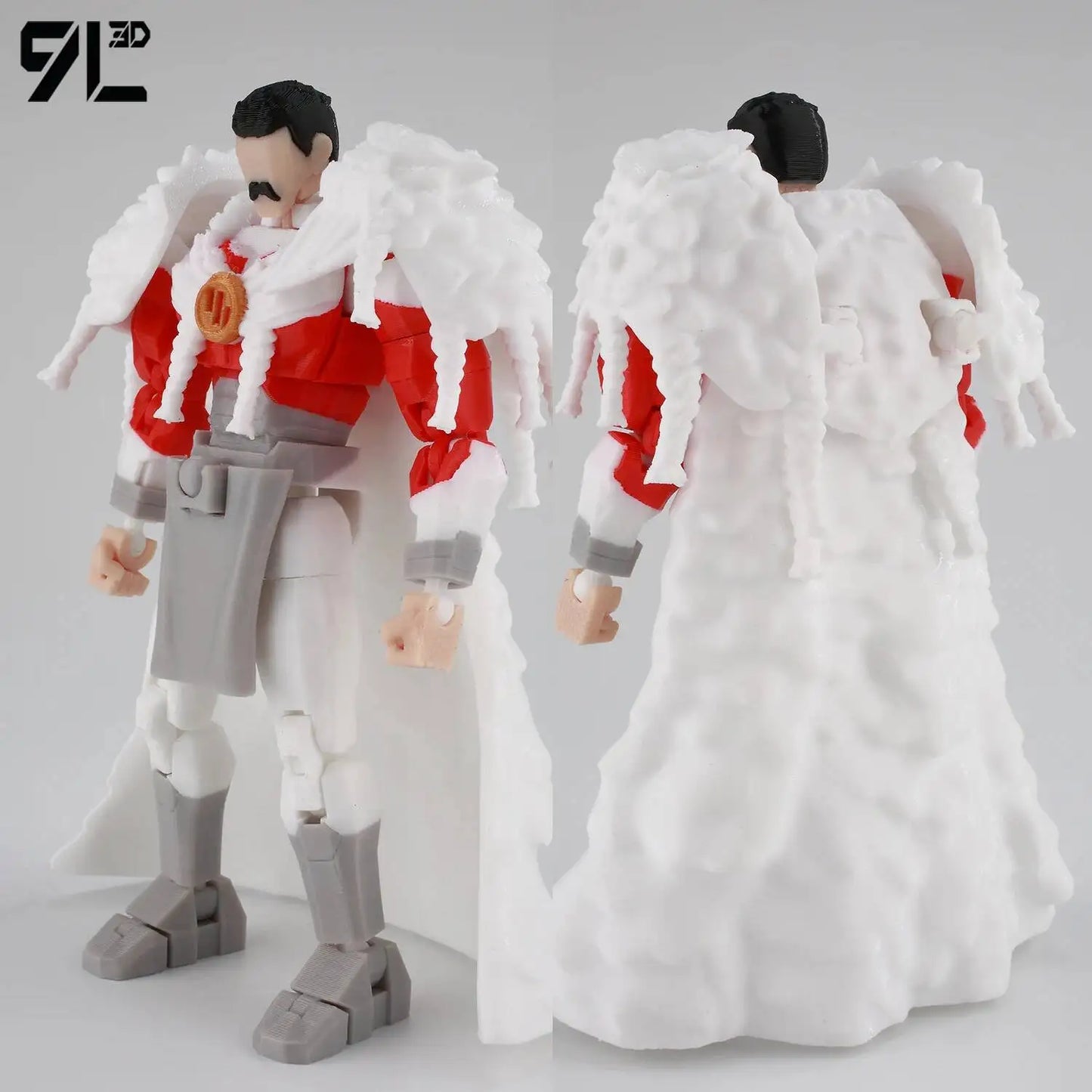 13cm Articulated Action Figure 3D Printed Collectible Model Toy