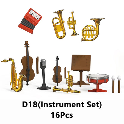 1:12 Miniature Dollhouse Furniture Set Pretend Play Accessories