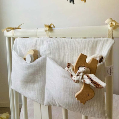 Baby Crib Organizer Hanging Diaper Caddy Storage Bag