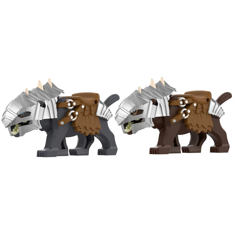 MOC Farm Zoo Animal Building Blocks Educational Toy Set