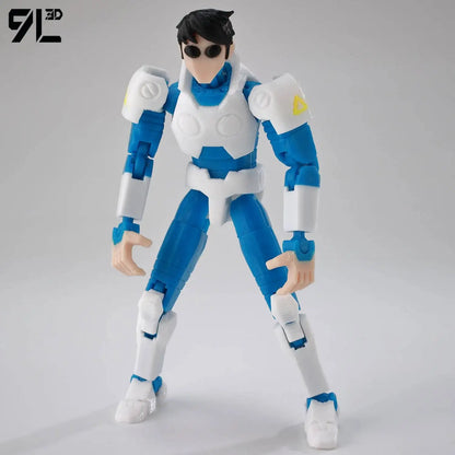 Invincible Boy Action Figure 14cm 3D Printed Multi Jointed Model