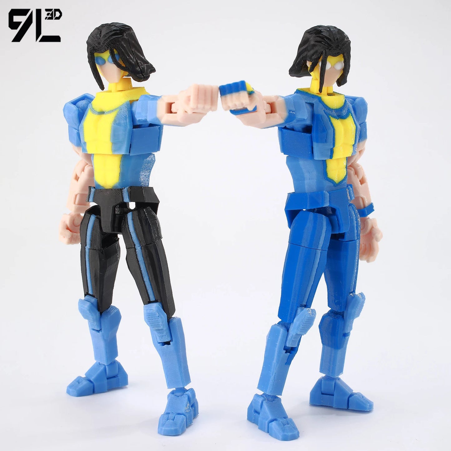 Invincible Boy Action Figure 14cm 3D Printed Multi Jointed Model