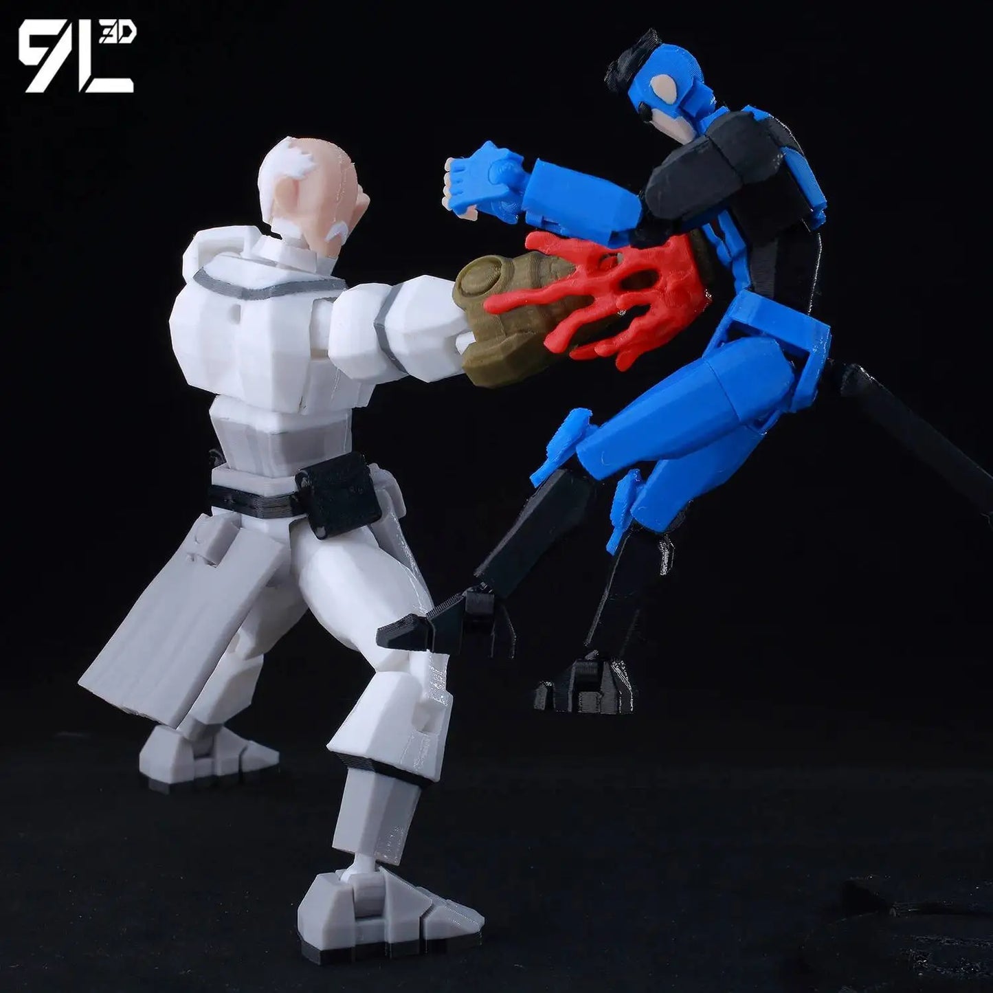 Invincible Boy Action Figure 14cm 3D Printed Poseable Model