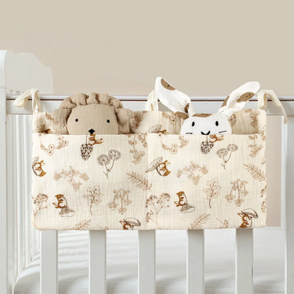 Baby Crib Organizer Hanging Diaper Caddy Storage Bag