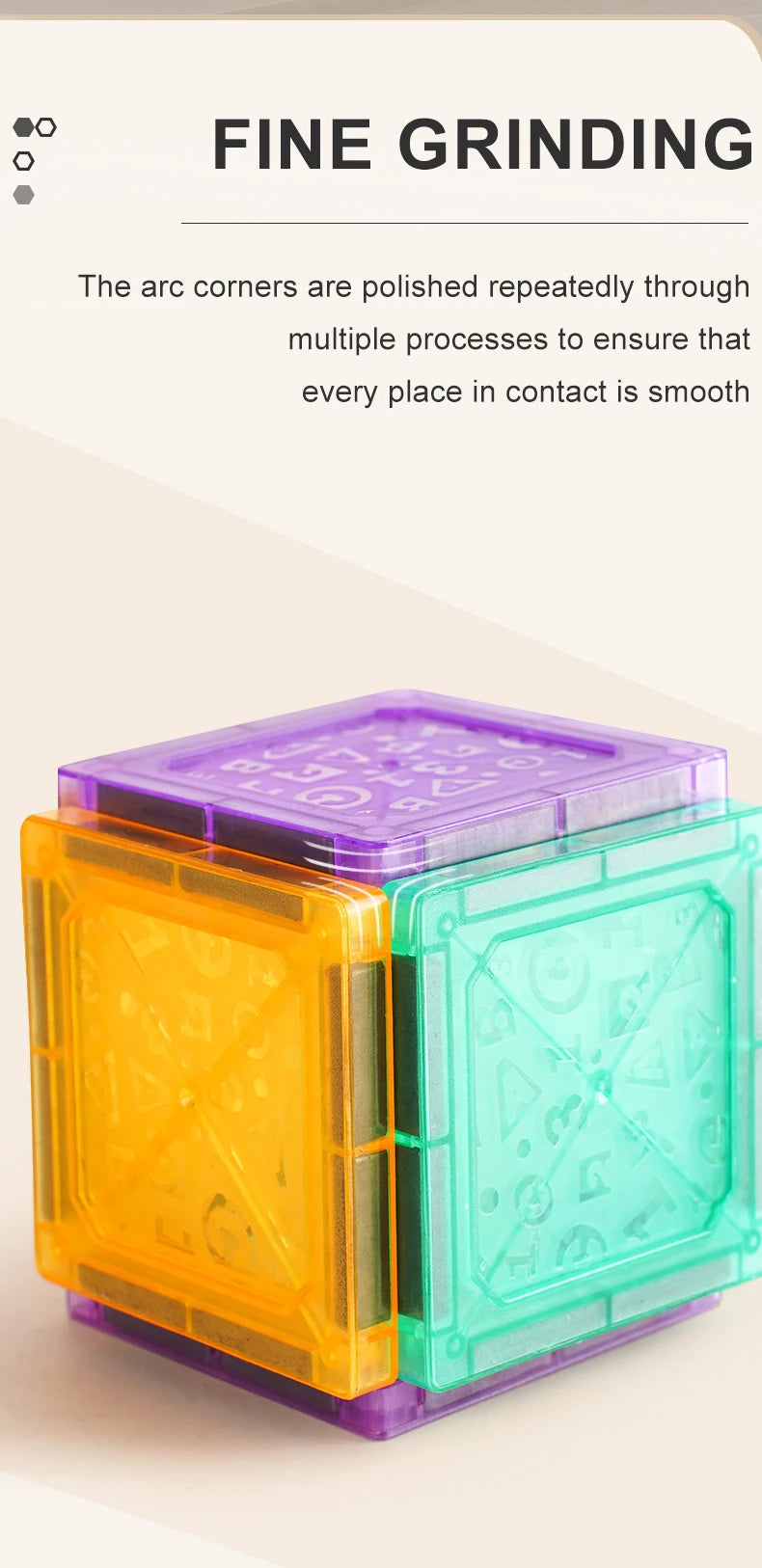 Magnetic Building Tiles STEM Construction Toy for Kids