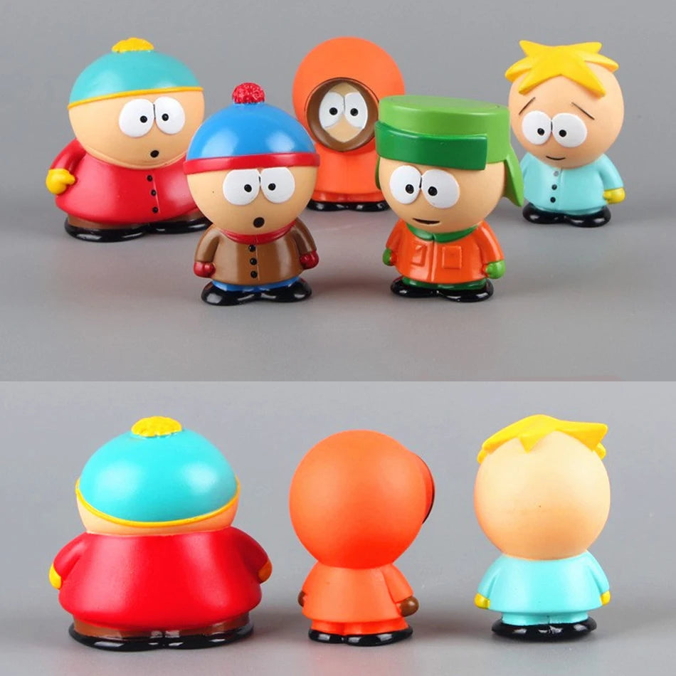 Cartoon Action Figure Set – 5PCS PVC Mini Collectible Figures