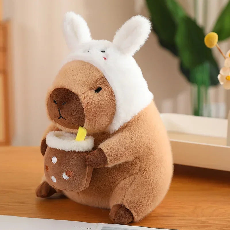 Capybara Plush Toy – Cute Cosplay Stuffed Animal Doll