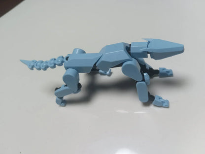 13-Joint Movable Robot Action Figure 3D Printed DIY Toy