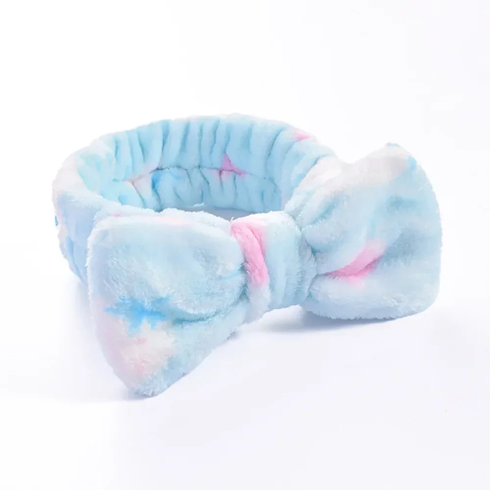 Makeup Headband – Soft Coral Fleece Face Wash Hair Band