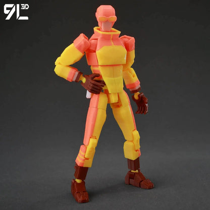 Invincible Boy Action Figure 14cm 3D Printed Poseable Model