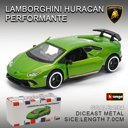 Bburago 1:64 Diecast Sports Car Model Collection