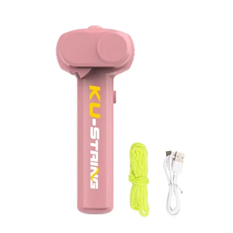 Glow String Launcher Toy LED Light Rope Spinner