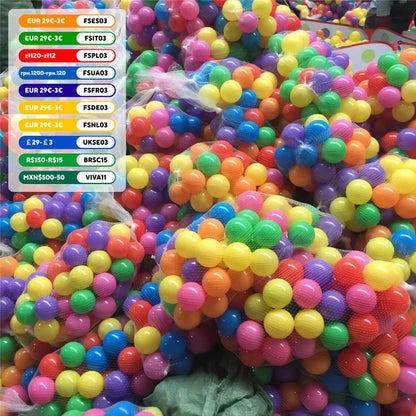 100PCS Colorful Ball Pit Balls Soft Play Balls