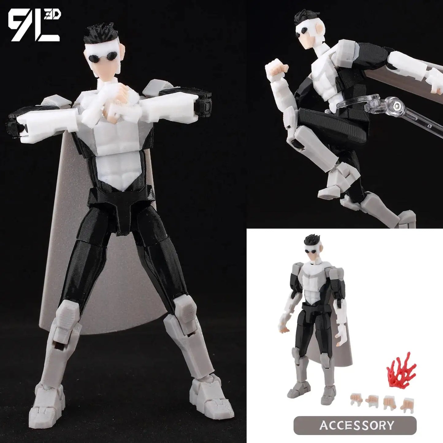 13cm Articulated Action Figure 3D Printed Collectible Model Toy
