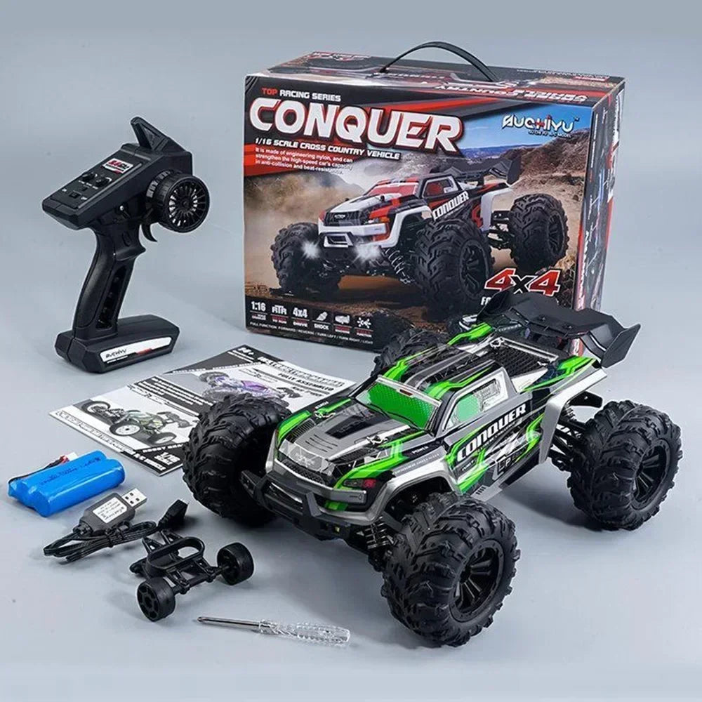 WLtoys 1:16 High Speed 4WD RC Monster Truck – 50KM/H Off-Road Remote Control Car
