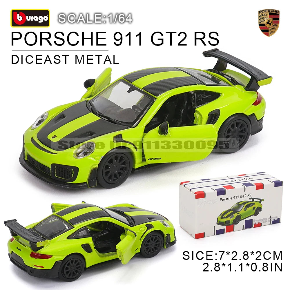 Bburago 1:64 Diecast Sports Car Model Collection